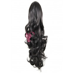 Extensie de par coada ondulata glamour 65 cm 93034010 Brunet